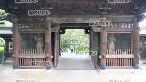 お寺の背景写真サンプル5