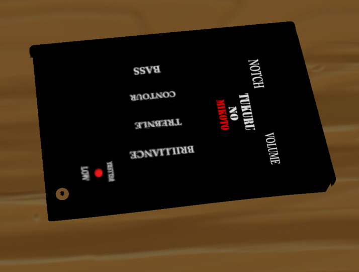 3Dモデル:アコースティックギター サンプル4